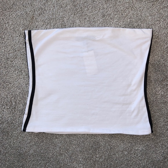 White strapless top - Picture 1 of 3